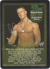 John Cena face card